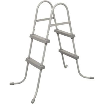 Escalera Para Piscina 2 Peldaños Flowclear 84 Cm 58430 Bestway