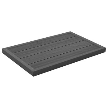 Panel De Suelo Para Ducha Solar Escalera Piscina Wpc Vidaxl