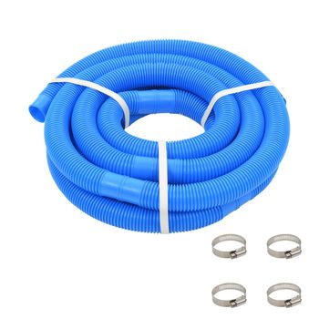 Manguera De Piscina Con Abrazaderas Azul 38 Mm 6 M Vidaxl