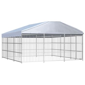 Perrera De Exterior 100x200x100 Cm Vidaxl con Ofertas en Carrefour