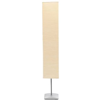 Lámpara De Pie Con Soporte De Acero 135 Cm Beige Vidaxl