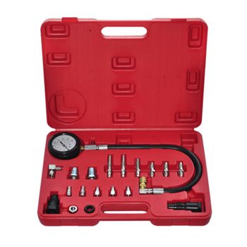 Kit De Comprobación De Compresión De Motor Diésel 20 Piezas Vidaxl