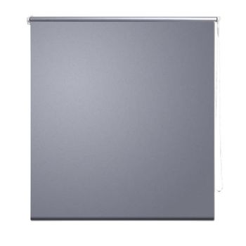 Estor Persiana Enrollable 120 X 175cm Gris Vidaxl