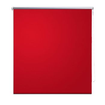 Estor Persiana Enrollable 120 X 230 Cm Rojo Vidaxl