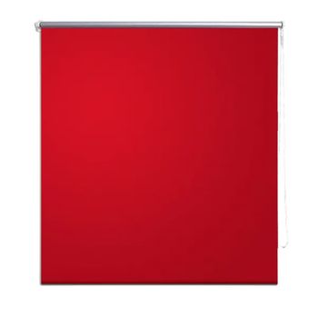 Persiana Enrollable Apagón 60 X 120 Cm Rojo Vidaxl