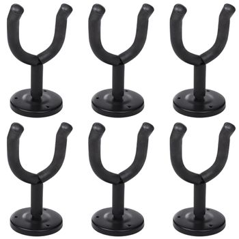 Percha De Montaje En Pared Para Guitarra Set 6 Piezas Vidaxl