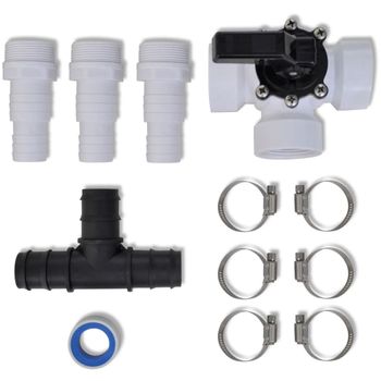 Kit De Derivación Para Calentador Solar De Piscina Vidaxl