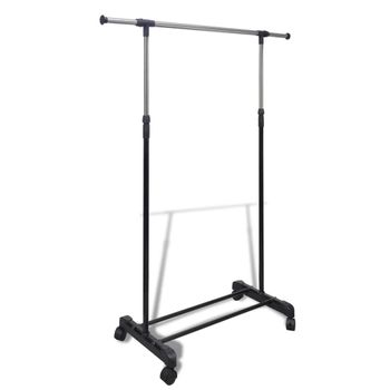 Perchero Burro Hvorslev Con 2 Estantes Metal 144 X 89 X 33 Cm Negro  [en.casa] con Ofertas en Carrefour