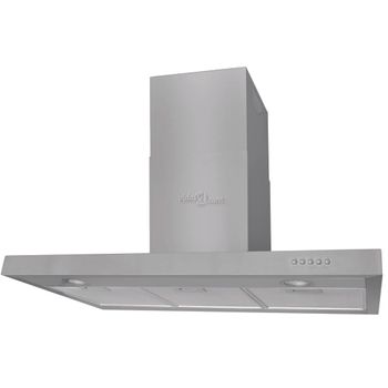 Campana extractora de techo 90 cm pantalla táctil 756 m³/h LED