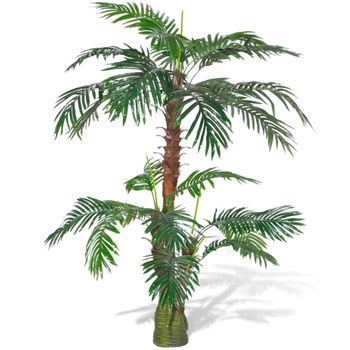 Árbol Artificial 1,83cm Planta Artificial Areca Palmera + Maceta Interiores  Exteriores con Ofertas en Carrefour