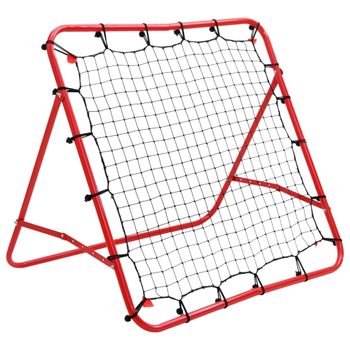 Red De Rebote Ajustable Para Fútbol 100 X 100 Cm Vidaxl