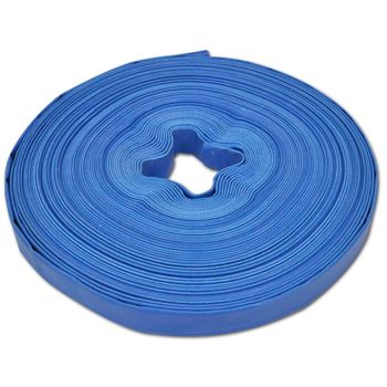 Manguera Plana De Agua 50 M 1" Pvc Vidaxl