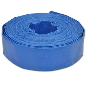 Manguera Plana De Agua  25 M 2" Pvc Vidaxl