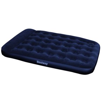 Colchón De Camping Hinchable Bestway Horizon Doble 191x137x28 Cm Soporta  Hasta 300 Kg Con Inflador Incorporado Color Azul con Ofertas en Carrefour