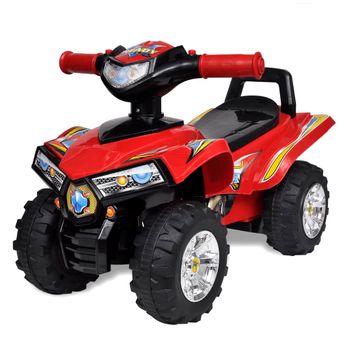 HomCom® Quad Correpasillos Infantil Coche sin Pedales para Bebé