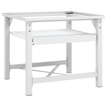 Clp Soporte De Conexión Para Lavadora Sebastian Metal Blanco 55x60.5x7.5 Cm  con Ofertas en Carrefour