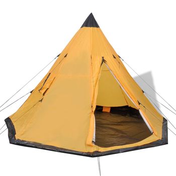 Tienda De Campaña Para 6 Personas Impermeable Acampada Camping Carpa con  Ofertas en Carrefour