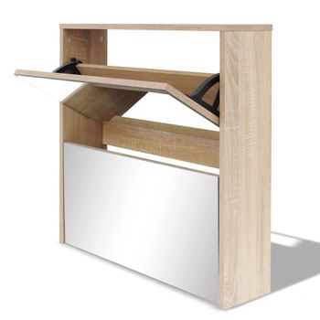 Mueble zapatero con 3 Compartimentos - Compratuschollos - Medium