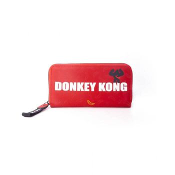 Cartera Con Cremallera Nintendo Donkey Kong Bananas