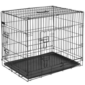 Transportín Para Perros Metal Negro 77,5x48,5x55,5 Cm 15002 @pet