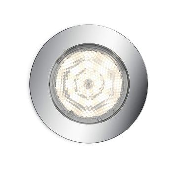 Philips Mybathroom Dreaminess - Foco Empotrable, Redondo, Led, 1 X 4.5 w, Color Gris