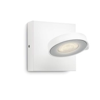 Philips Lighting Philips Myliving Clock Work - Foco De Techo, Led Integrado, Consume 4.5 W, Luz Blanca Cálida, Regulable, 1