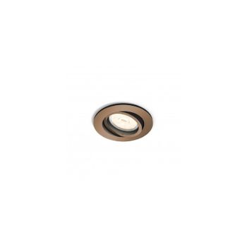 Foco Downlight Circular  Donegal Corte Ø70 Mm Cobre