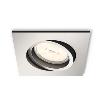 Foco Downlight Cuadrado  Donegal Corte Ø70 Mm    220-240v Ac