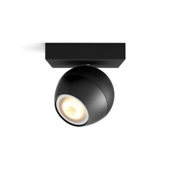 Philips Hue � Lampara Inteligente, Hue Buckram, Foco Led Inteligente, Luz Blanca De Calida