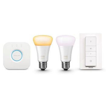 Philips Kit De Inicio E27 2 Bombillas Hue White Ambiance