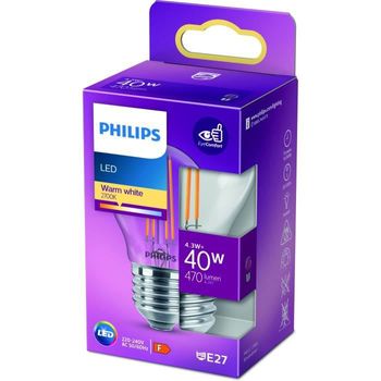 Bombilla Led Classic 40w Esférico E27 Blanco Philips