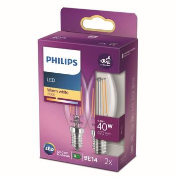 Philips HUE Vela - Bombilla inteligente E14 - (paquete de 2