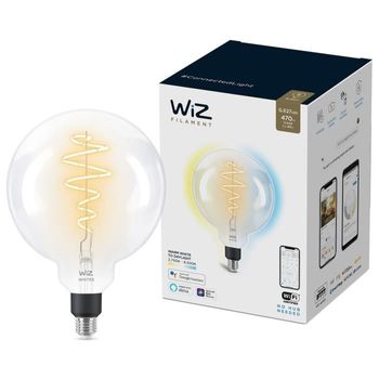 Bombilla Conectada Globo Gigante Blanco E27 40w Wiz