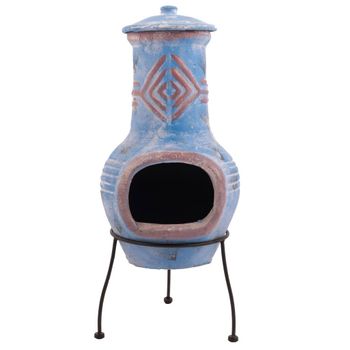 Chimenea Colima Arcilla Azul/rojo 86031 Redfire