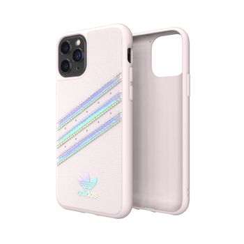 Adidas Carcasa 3 Rayas Sambarose Apple Iphone 11 Pro Rosa/holograma