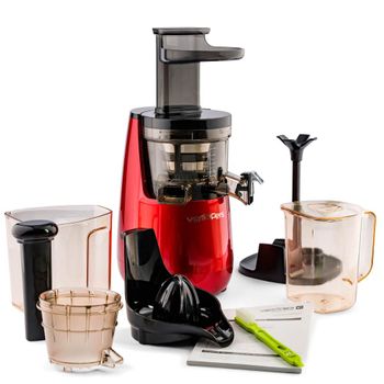 Licuadora Prensado Frío, Para Verduras Y Frutas, Slow Juicer, Baja  Velocidad 60 Rpm, Acero Inox, Reverse Plata 150w Mpm Mso-12m con Ofertas en  Carrefour