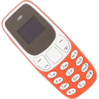 Bm10 Mini Movil. El Movil Mas Pequeño Del Mundo Con Doble Sim Y Multifunción Naranja