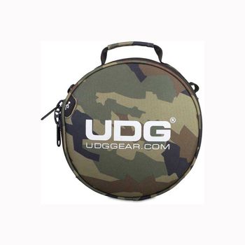 Funda Para Equipo Dj Udg U9950bc/or - Ultimate Digi Headphone Bag Black Camo, Orange Inside