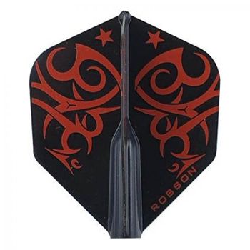 Pluma Bulls Darts Robson Estandar Tribe Red Ro-51741