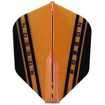 Pluma Bulls Darts Robson Estandar Small V Orange Ro-51742