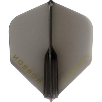 Pluma Bulls Darts Robson Estandar Negra Transparente 51749