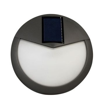 Aplique Solar Led De Jardín Pasadena Color Antracita 38187 Luxform