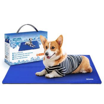 Alfombrilla Refrescante Para Perros Grandes 65x50cm Azul-nobelza