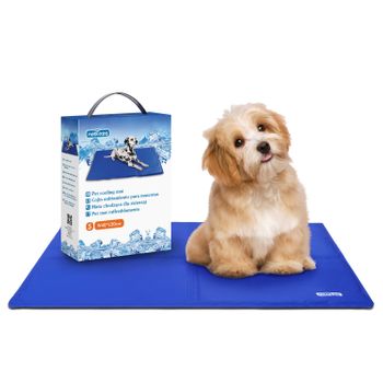 Alfombrilla Refrescante Para Perros Grandes 40x50cm Azul-nobelza