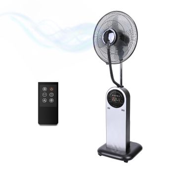 Ventilador De Pie Con Nebulizador De Agua, Pantalla Led, 95w, 811670