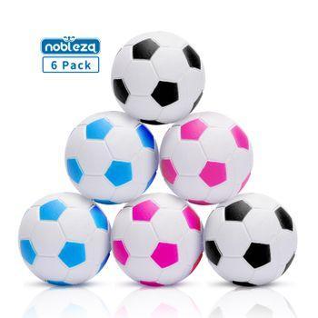 Juguete Para Perros Pelota Caucho 6 Unidads Ø7.2cm-nobleza