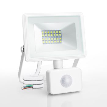 Foco LED Detector de Movimiento 30W y Sensor Presensia de 180 Foco LED  Detector de Movimiento 30W con Sensor Presensia de 180º con Foco LED de  2100 Lumen [Foco-LED+Sensor-30W] - €39.95 
