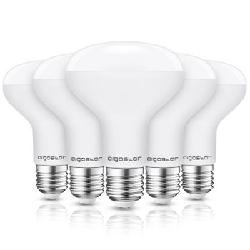 Pack De 5 Bombilla Led E27 12w R80, 3000k, Ángulo 170°, Aigostar