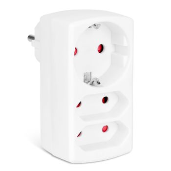 Adaptador EU-USA 2P 16A, 1380W 230 V Legrand