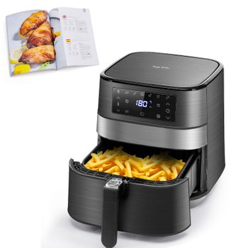 Freidora Sin Aceite 1700w, 5.5l, Recetas, Negro Taylor Swoden Andrea